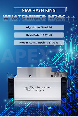 Wejście HDMI 3472W Asic Whatsminer M30S + BTC Bitcoin Miner